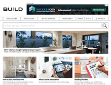 Tablet Screenshot of build.com.au